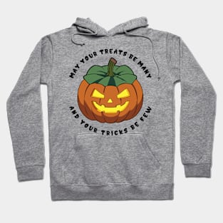 Halloween Cartoon Pumpkin May Your Treats Hoodie